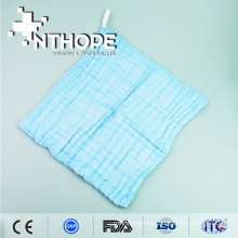 surgical gauze lap with X-ray detectable thread